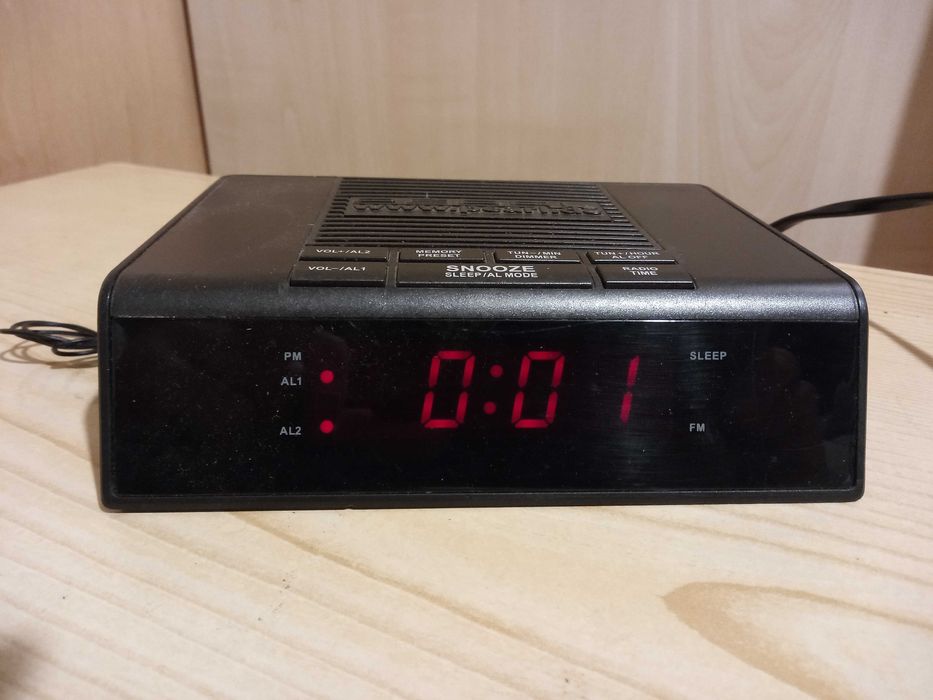 Radio budzik cyfrowy