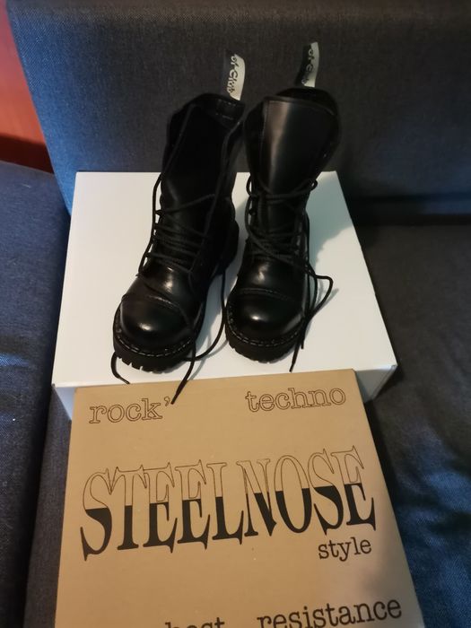 Glany Steelnose Medard rozmiar 37 skóra naturalna