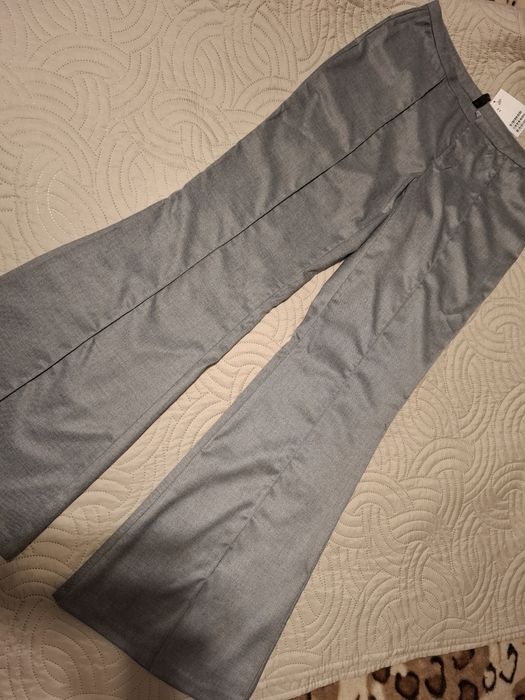 Rozszerzane eleganckie spodnie h&m rozm 38