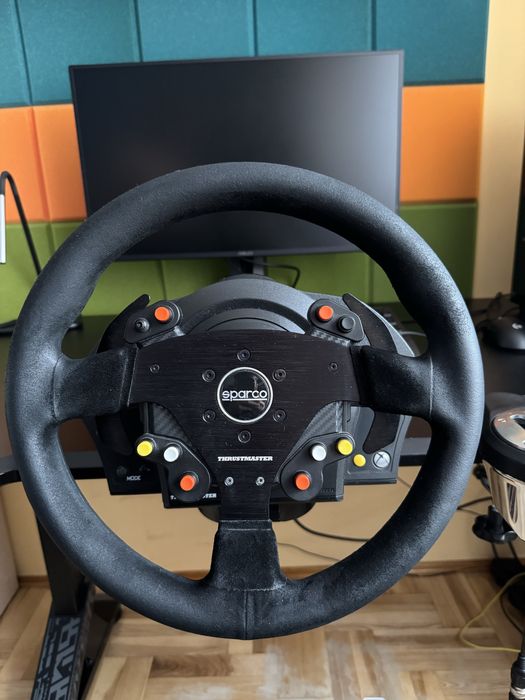 Thrustmaster zestaw do simracingu r383 t3pa th8a tx servo base bobtech