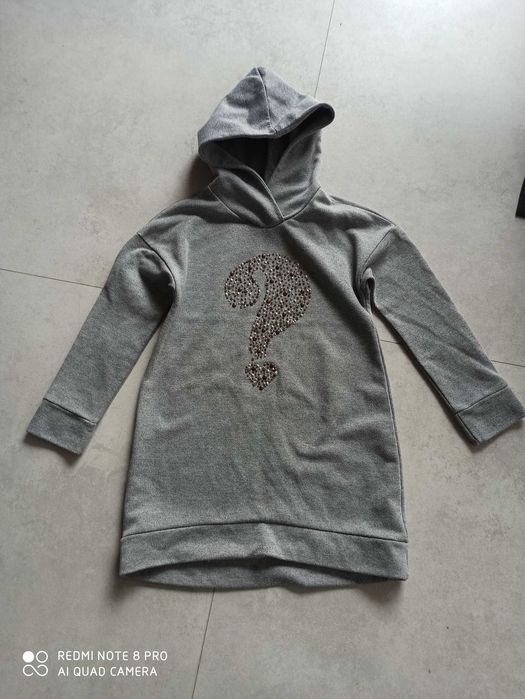 Dresowa sukienka, tunika na ok 150