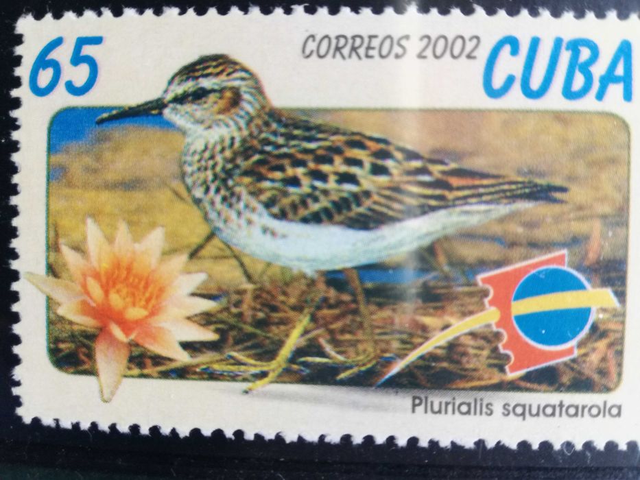 Serie de selos de Cuba,com bloco incluindo