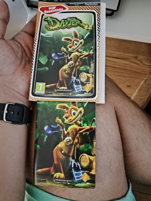 Daxter PSP capa manual
