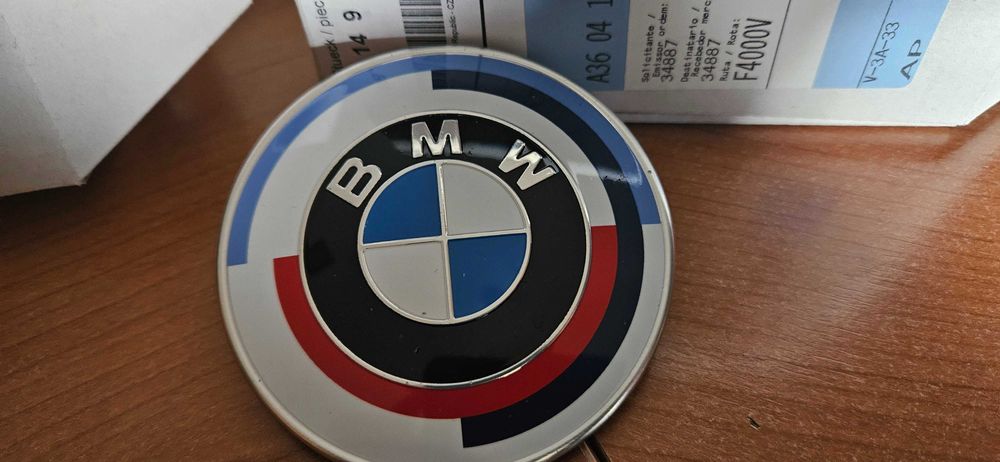 Embelemas BMW 50 anos (Originais)