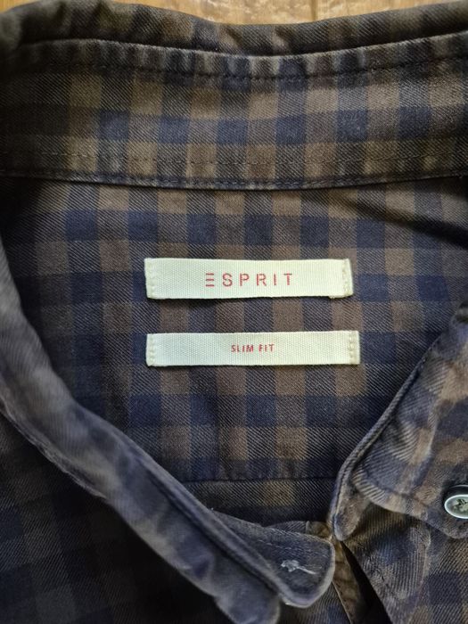 Сорочка чоловіча в клітинку  asos , Esprit