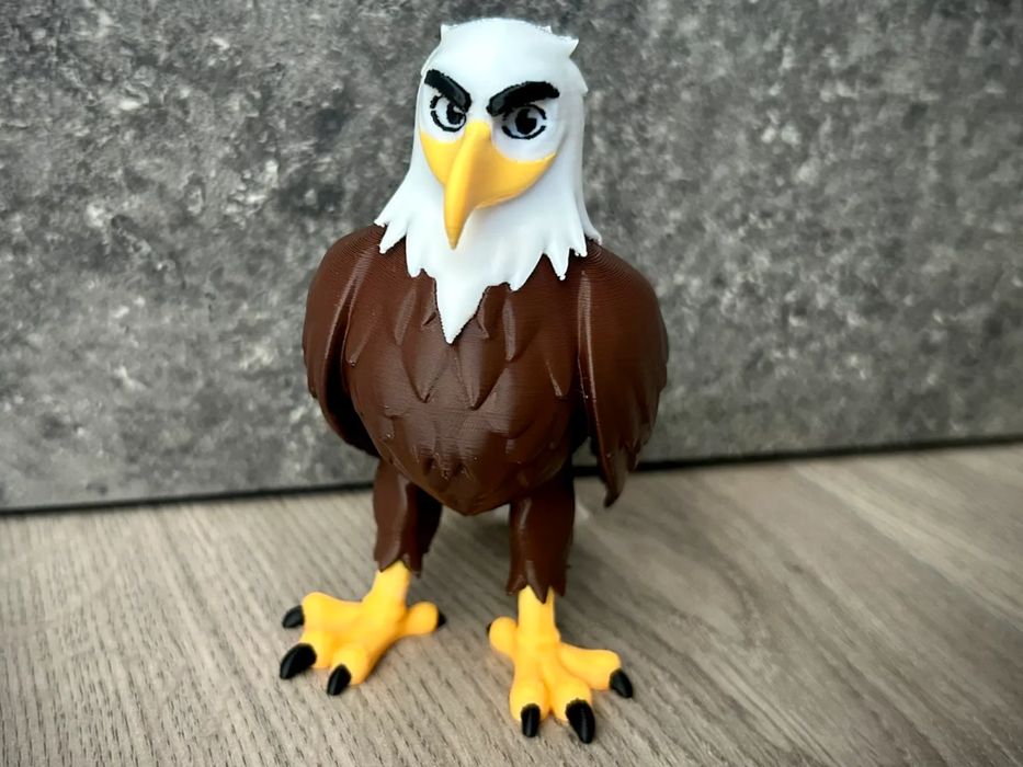 Águia-de-cabeça-branca Figura Brinquedo Americano
