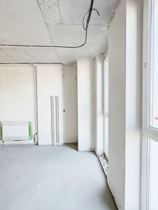 2к квартира під чистовий ремонт 65,99 м²