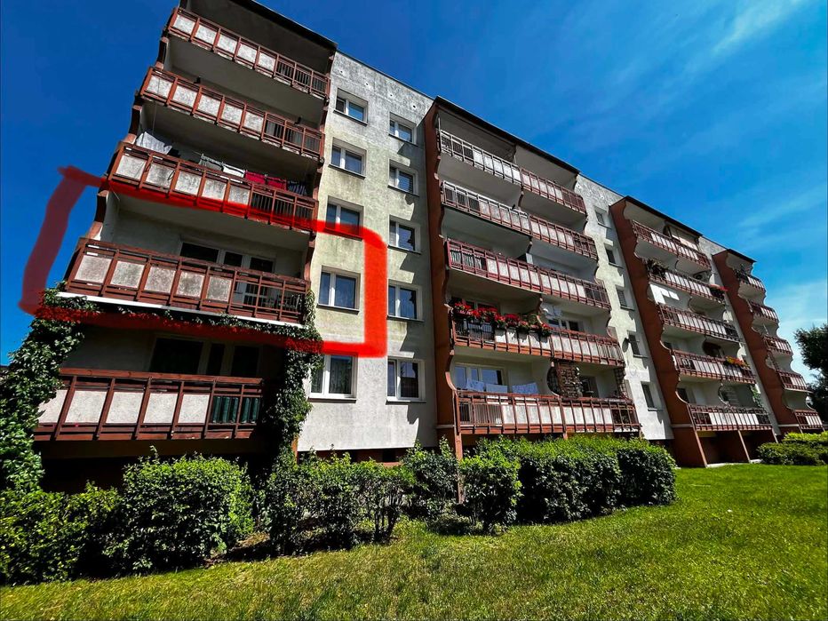 PRZESTRONNE MIESZKANIE O POW. 60,20 M2, PIŁA - OSIEDLE JADWIŻYN, I piętro, 2 sypialnie + duży salon z balkonem