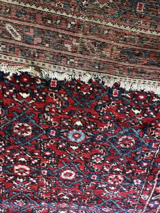 Tapete Persa, original em pura lã feito à mao, lavado, 415x100
