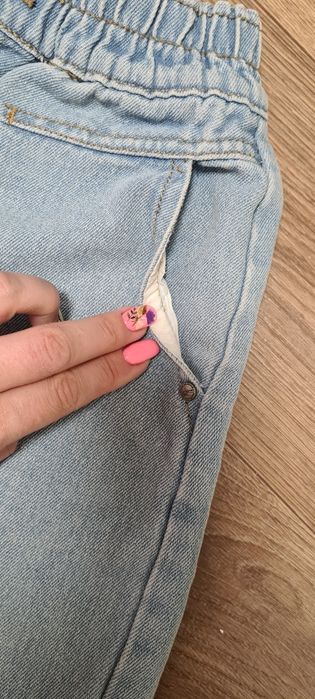 Джинсові шорти на резинці 28