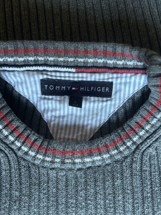 Вінтажний вязаний світер tommy hilfiger
