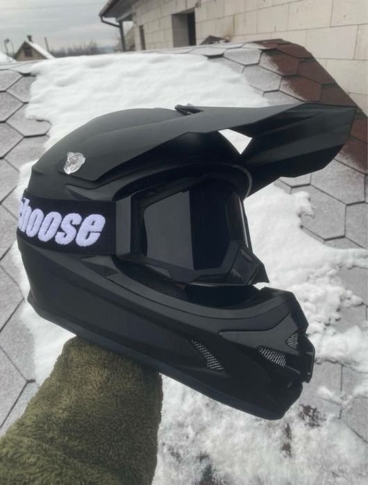 Мотошолом, шлем для мотоцикла, мотоекіп, шолом кроссовий кросовий шлем