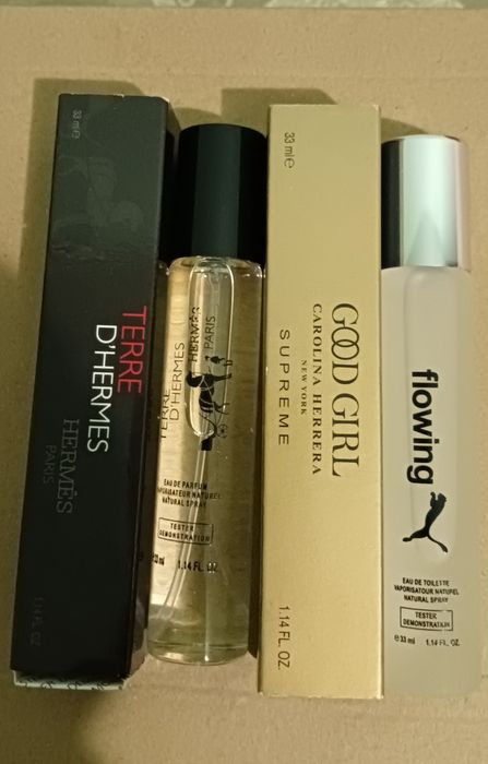 Парфуми брендових фірм 33 мл.