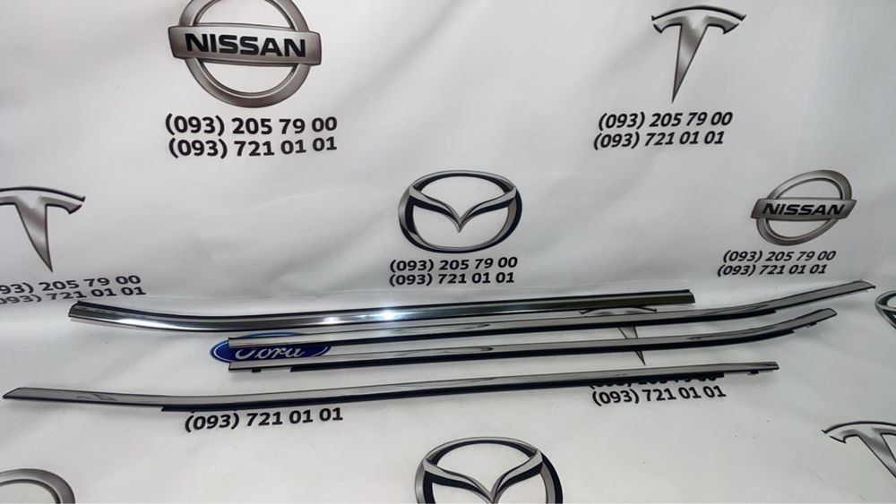 Хром молдинг двери rogue t32 / РОГ Т32 накладка уплотнитель под стекло