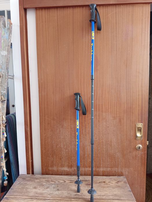 Bastões by Leki. Larca Trekker