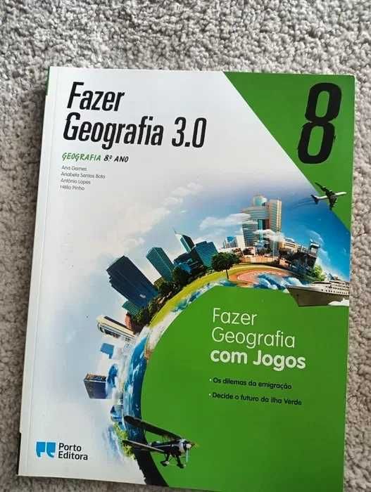 Fazer Geografia 3.0  8º ano	Caderno do aluno, guia do prof, etc