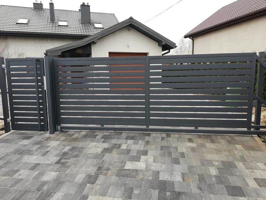 OGRODZENIE PALISADOWE PALISADA grzebieniowe ogrodzenie panelowe