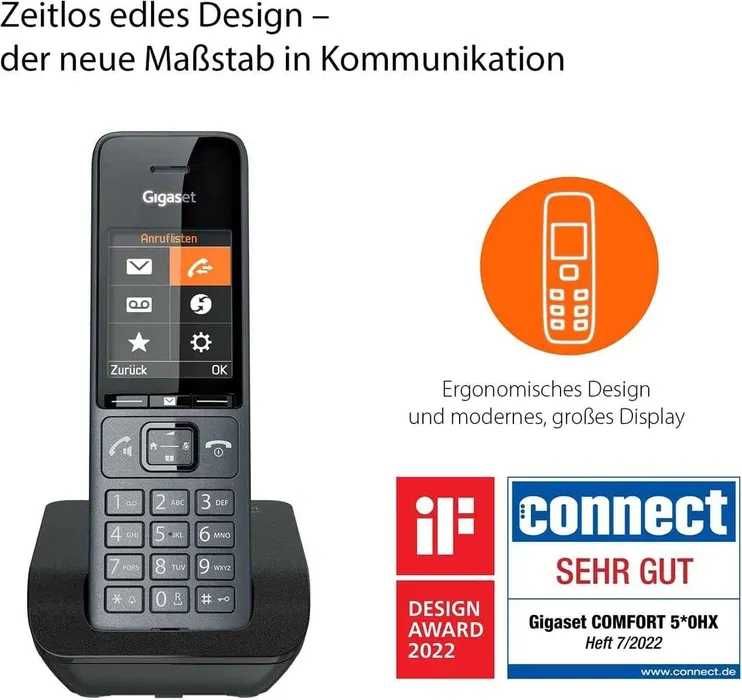 Gigaset Comfort 520 Telefon bezprzewodowy DECT