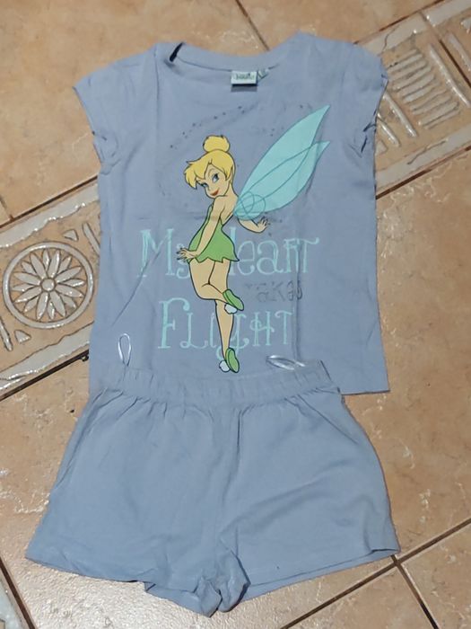 Piżama,piżamka na lato Dzwoneczek Tinkerbell 104/110