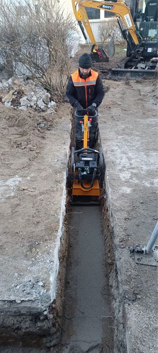 Minikoparka -wykop pod instalacje  - Kompleksowe usługi ziemne