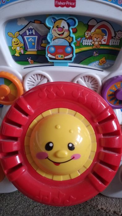 Interaktywna kierownica Fisher Price
