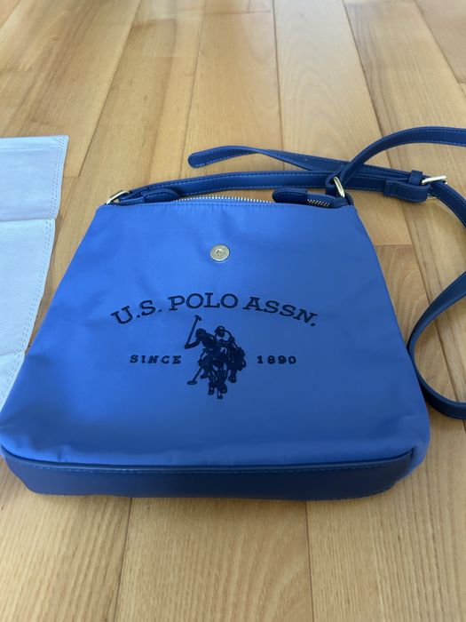 U.S. Polo Assn. Torebka Na Ramię, niebieska, nowa. Polecam!
