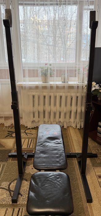 Продам стойки под штангу,лавка для жима (пресса)