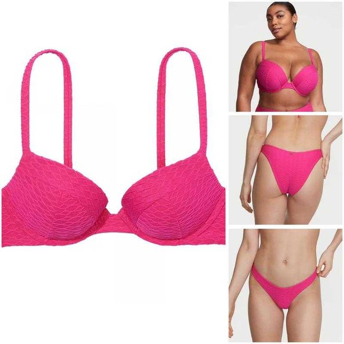 Рожевий купальник Victoria‘s Secret 32С/S оригінал