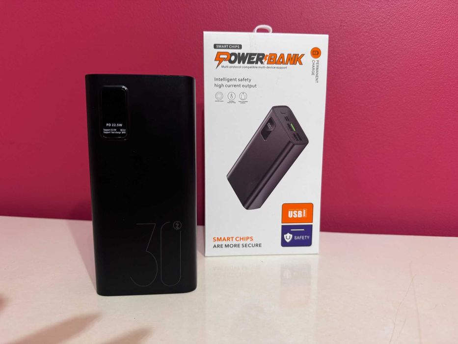 ХІТ ПРОДАЖ‼️Потужний Power Bank 30000 mAh 22,5W