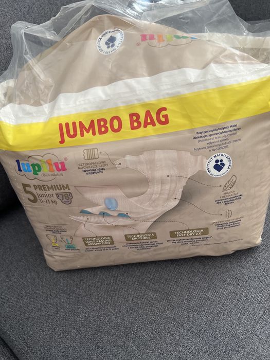 Sprzedam pampersy Lupilu 5 premium 78 szt.