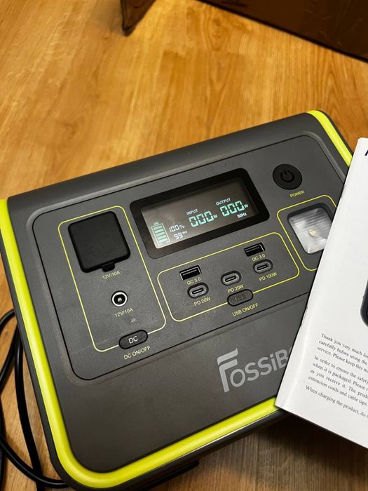 Зарядна станція Fossibot F800 512Wh 800W 220В LiFePO4 екофлоу блуетті