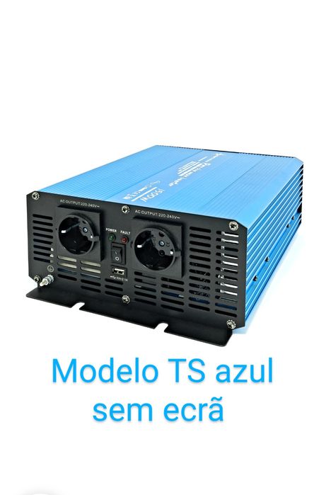 Inversor Conversor 1500W / 3000W Onda Pura 12V 24V