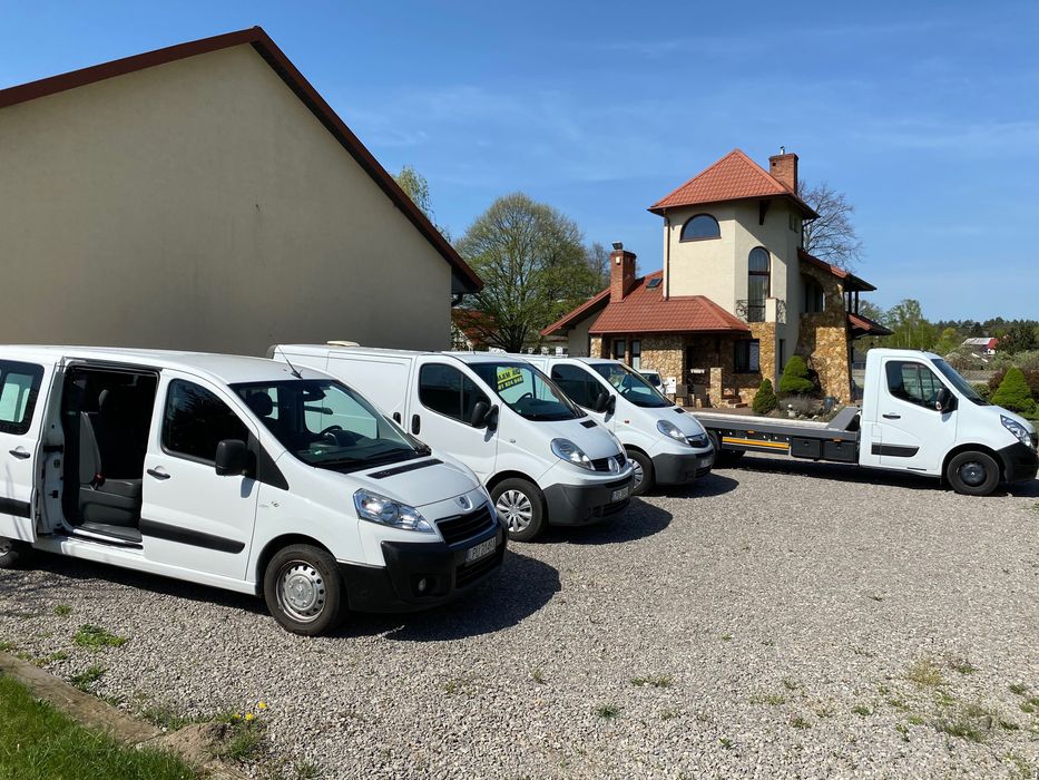 Wynajem busa  bus wynajem  opel vivaro  bez limitu  9 osobowy