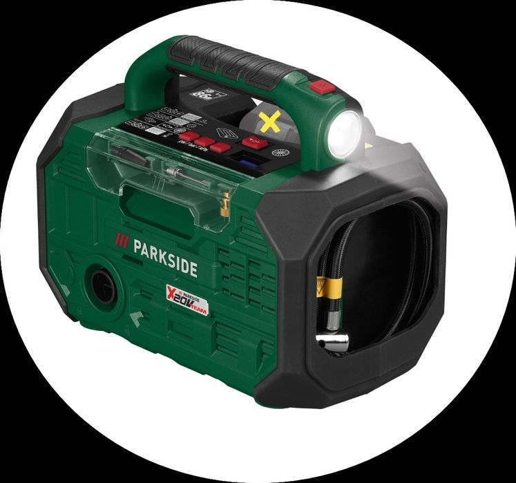 Parkside 20V kompresor akumulatorowy X20 Team nowy gwarancja