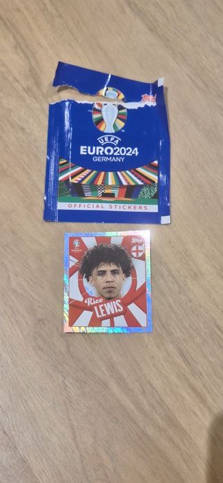 Euro 2024 Sticker Album Topps - Rico Lewis
