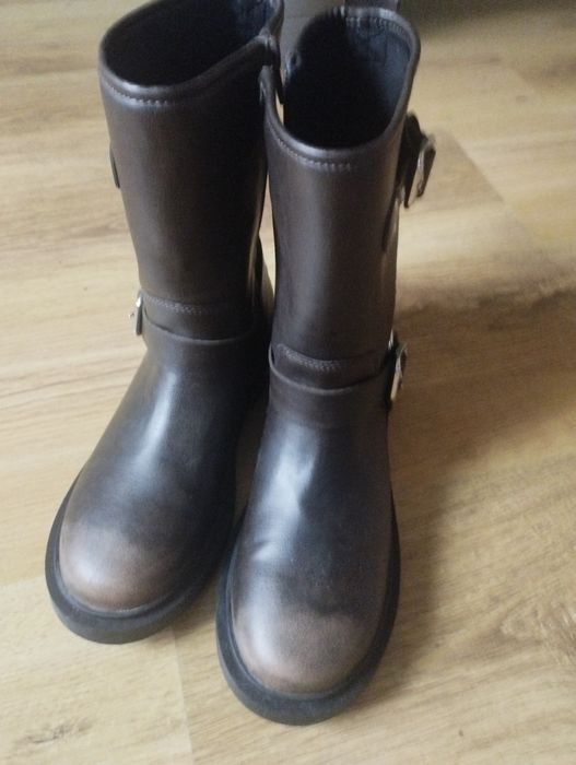 Buty śniegowce Big Star r.35 i botki Zara.35