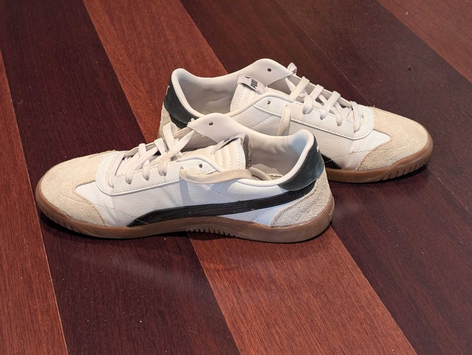 Sapatilhas/ténis Puma preto/branco/bege