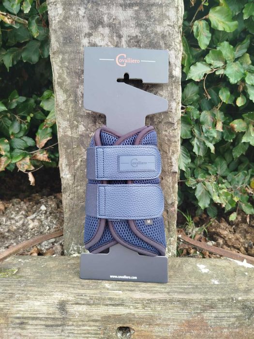 Ochraniacze dla konia Avina, granatowe, Covalliero FULL