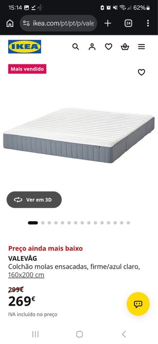 Cama Casal com Cabeceira estufada