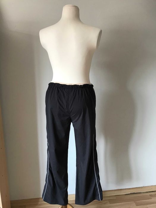 Czarne spodnie sportowe NOWE r.44 BonPrix Plus size dres trekkingowe