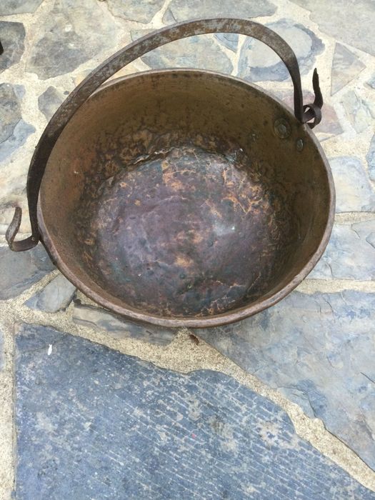 Tacho em latão séc XIX 49 centímetros