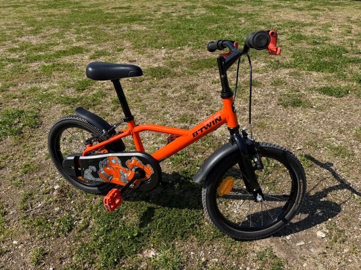 Bicicleta Criança 4,5-6 Anos Decathlon 500 Robot B'TWIN Roda 16