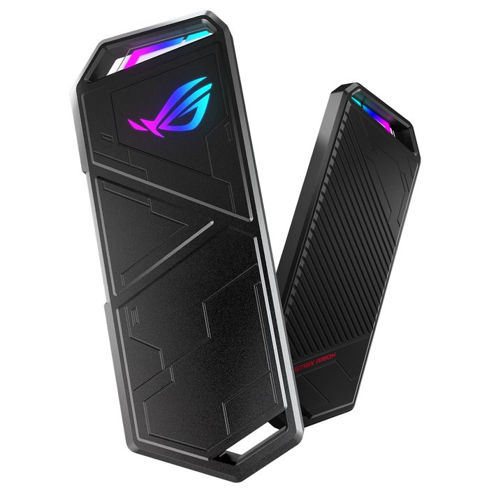 Caixa de SSD NVMe externo Asus ROG Strix Arion com RGB