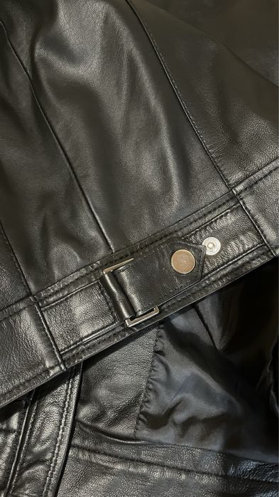 Чоловіча шкіряна куртка , кожанка , натуральна шкіра