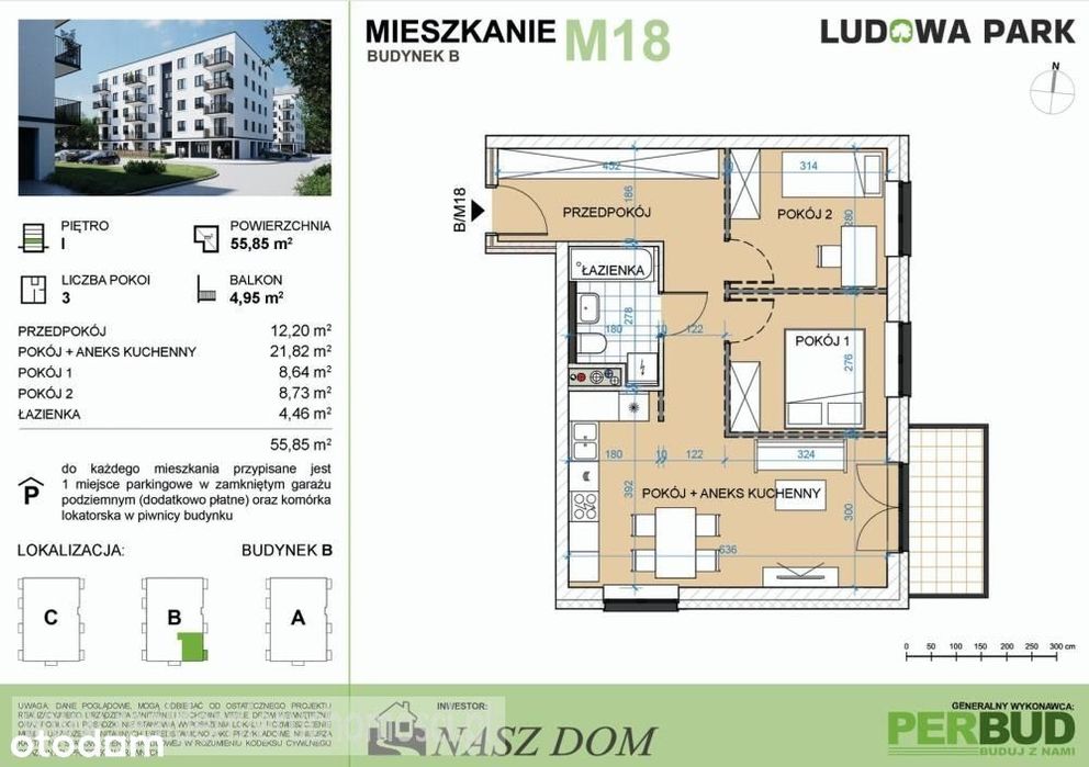 3 POKOJOWE - klucze do odbioru w sierpniu - OSTATNIE MIESZKANIA