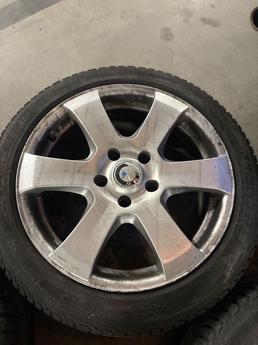 Alufelgi BMW 17” 5x120 michelin alpine 5