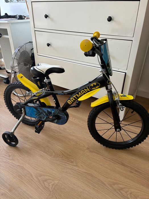 Bicicleta batman de criança