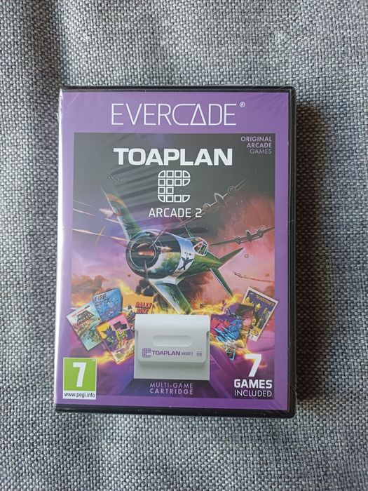 Toaplan Arcade 2 Evercade nowa, oryginalnie zafoliowana
