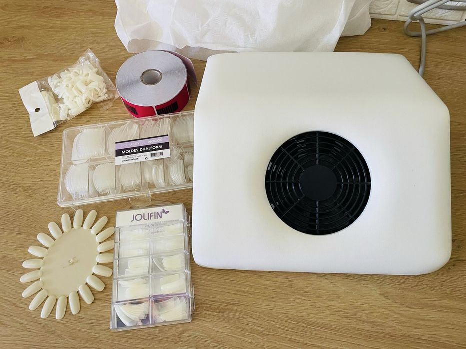 Aspirador Elétrico para Unhas + Acessórios