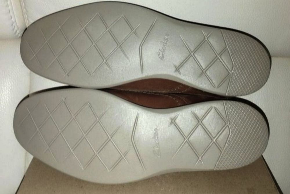 Clarks туфлі чоловічі нові елегантні шкіряні р.44,5